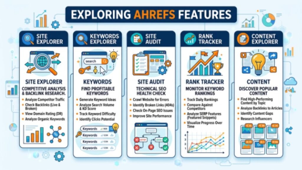 Ahrefs Features