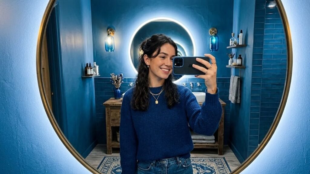 Mirror selfie prompt