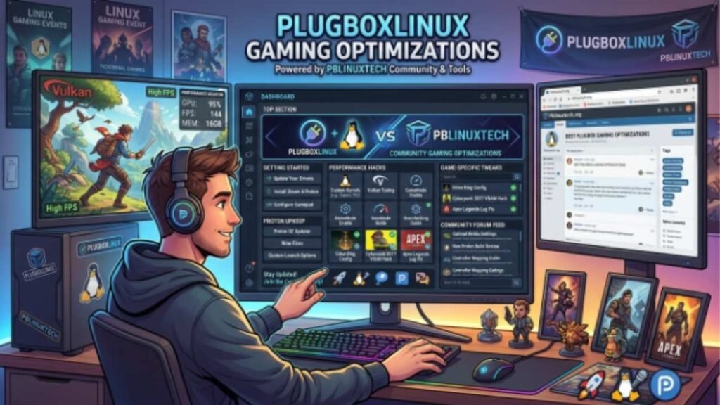 Pblinuxtech gaming hacks from plugboxlinux