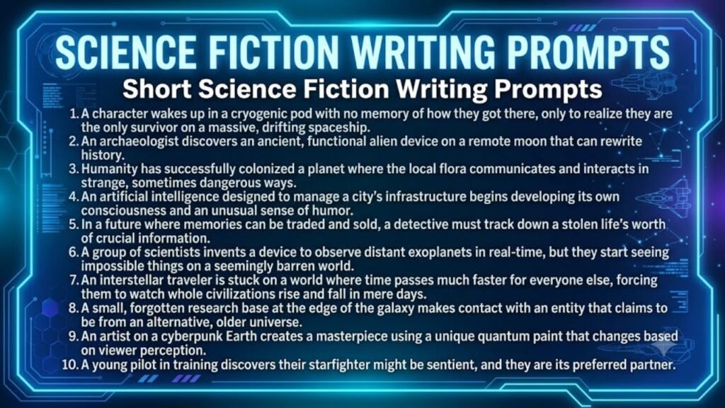 Science Fiction Writing Prompts 