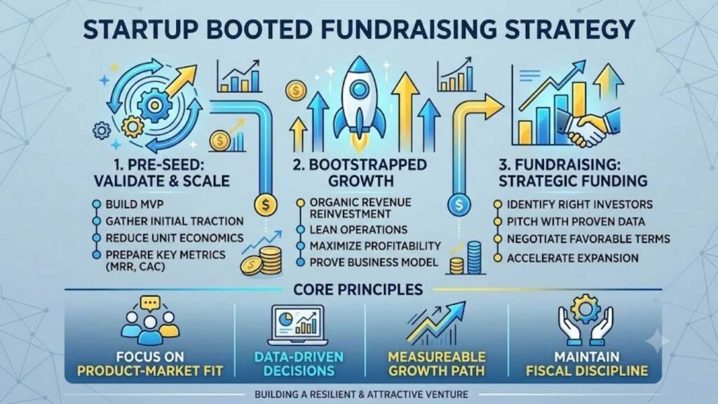 Startup Booted Fundraising Strategy