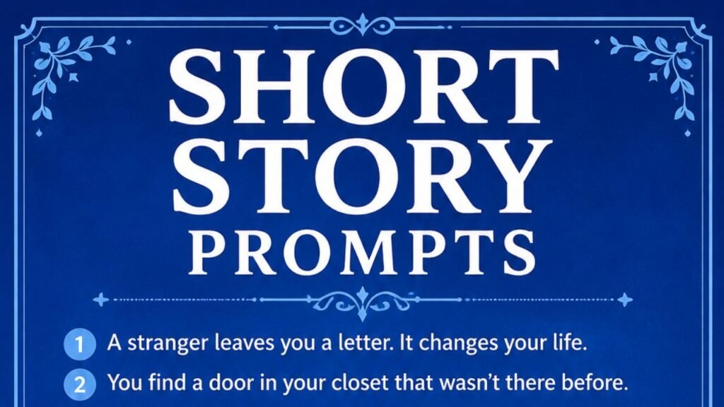 Writing prompts for short stories