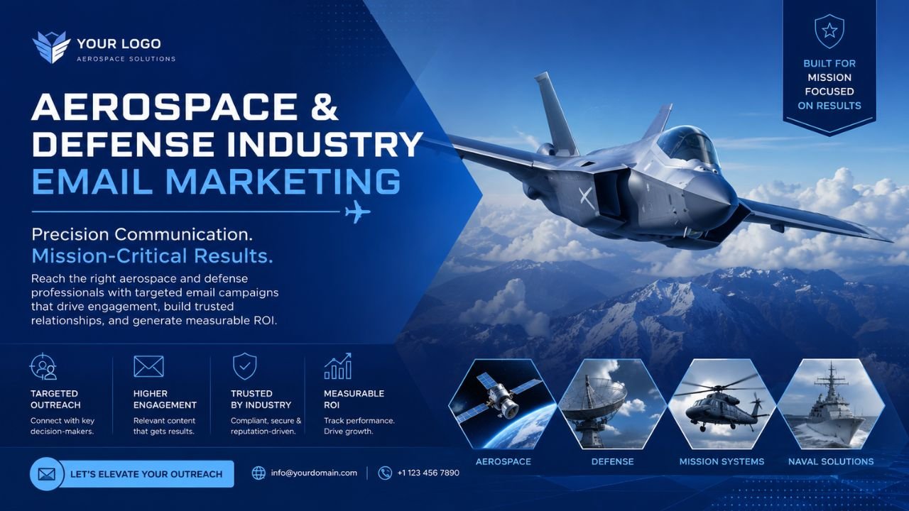 Aerospace and Defense Industry Email Marketingac