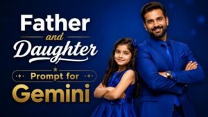 Father and Daughter Prompt for Gemini