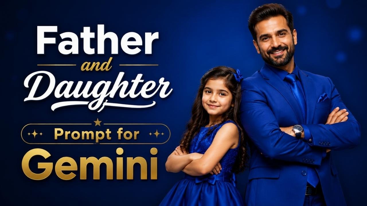 Father and Daughter Prompt for Gemini