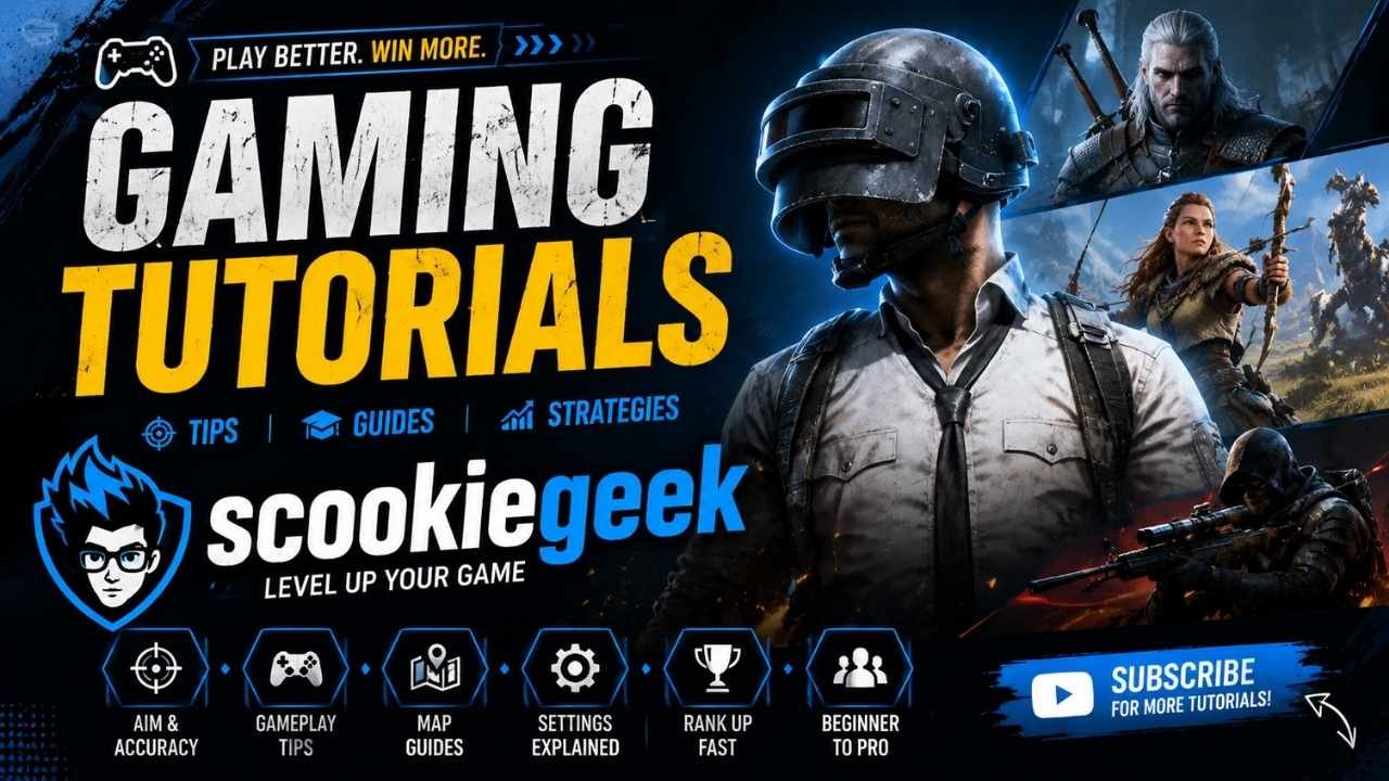 Gaming tutorials scookiegeek